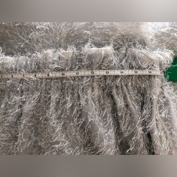 NWT ASOS silver tinsel cami dress - Picture 5 of 7